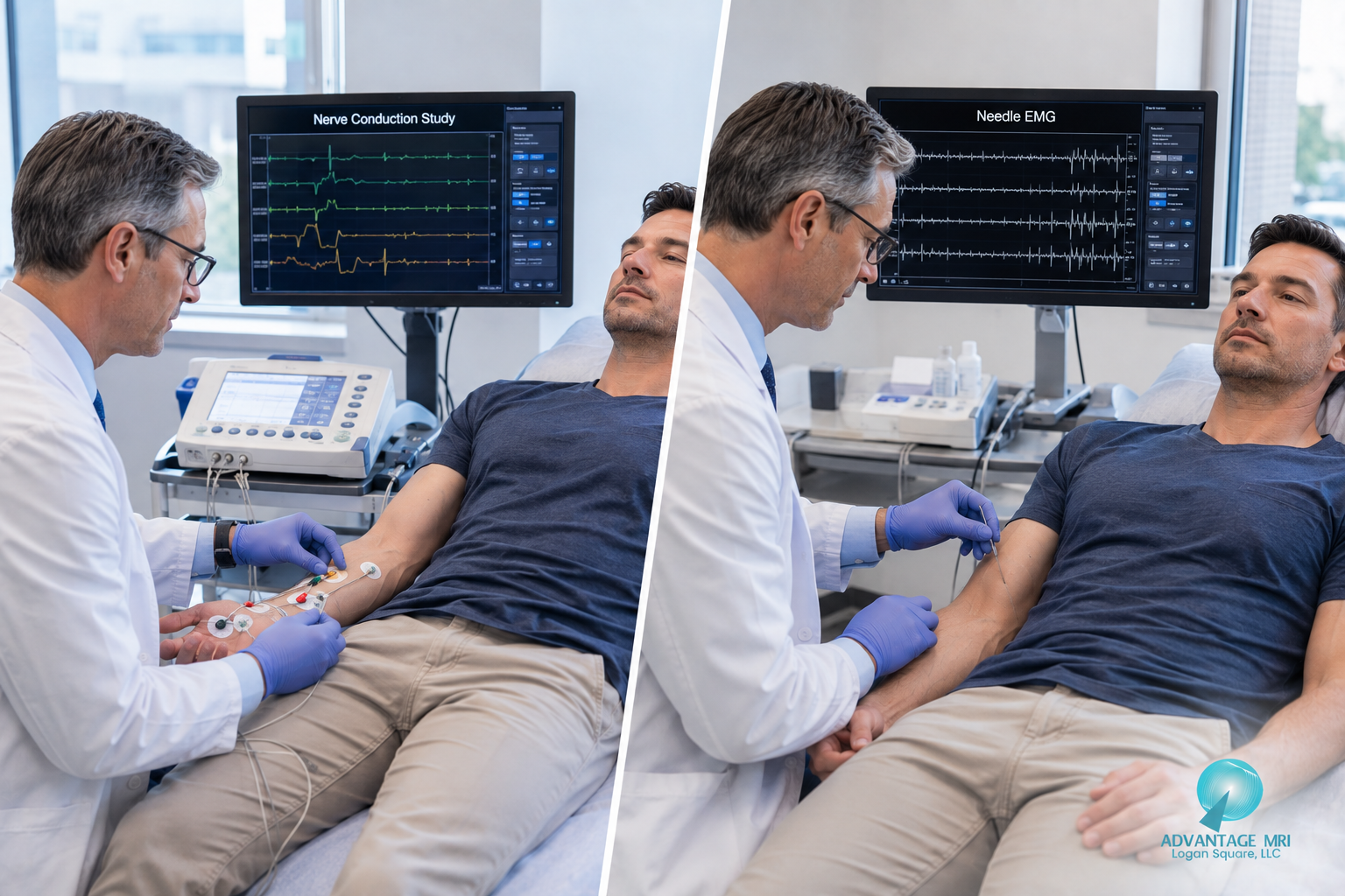 severe pain after emg test