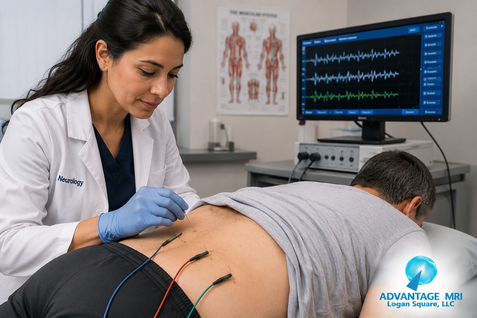 emg test on lower back
